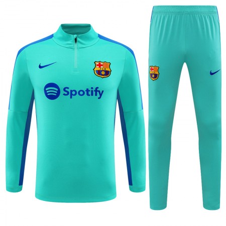 Tréninkový Mikina Barcelona Čtvrt Zip Modrá 2023-24 - Dětské Tréninkový Mikina Barcelona Čtvrt Zip Modrá 2023-24 - Dětské